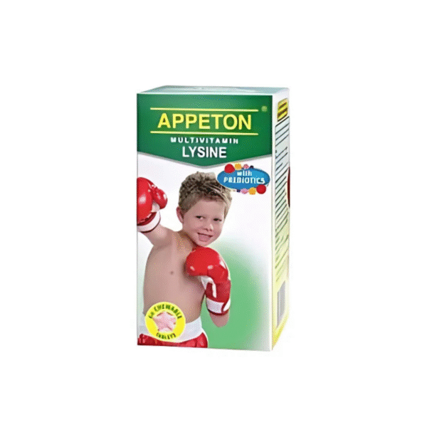 APPETON Multivitamin Lysine with Prebiotics (60 chewable tablets)