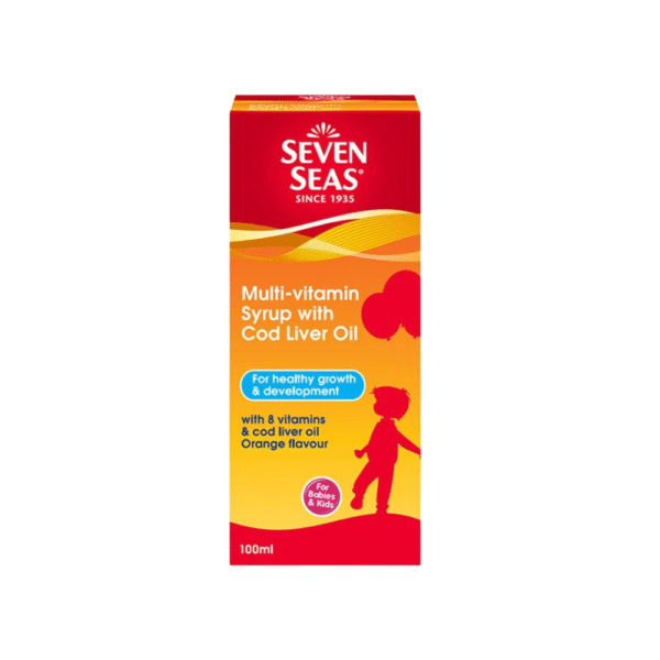 SEVEN SEAS Multi-vitamin Syrup with Cod Liver Oil 100ml